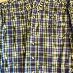 Men’s M Vineyard Vines Whales Shirt Button Down